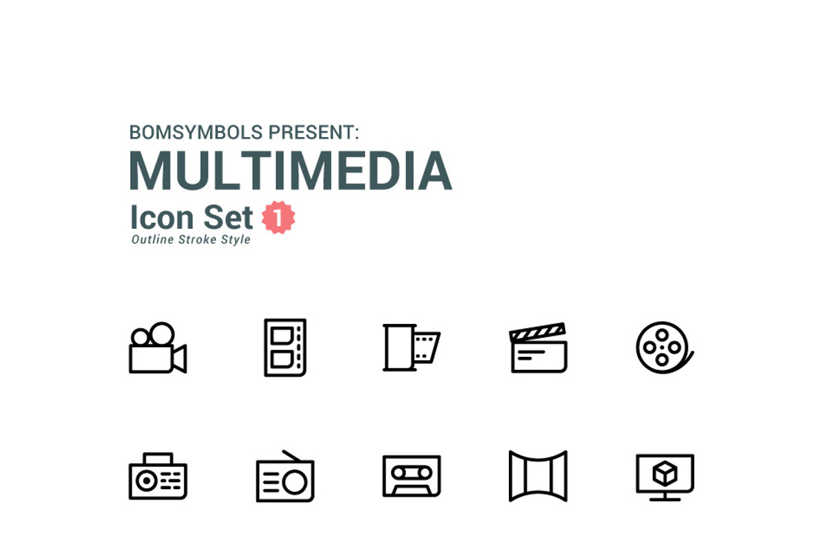 BomSymbols Outline Big Pack, an Icon by BomSymbols (Photo 14 of 14)