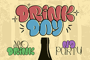 Tlooper Gump - Bubble Graffiti Style, a Sans Serif Font by RagamKata (Thumbnail 4 of 12)