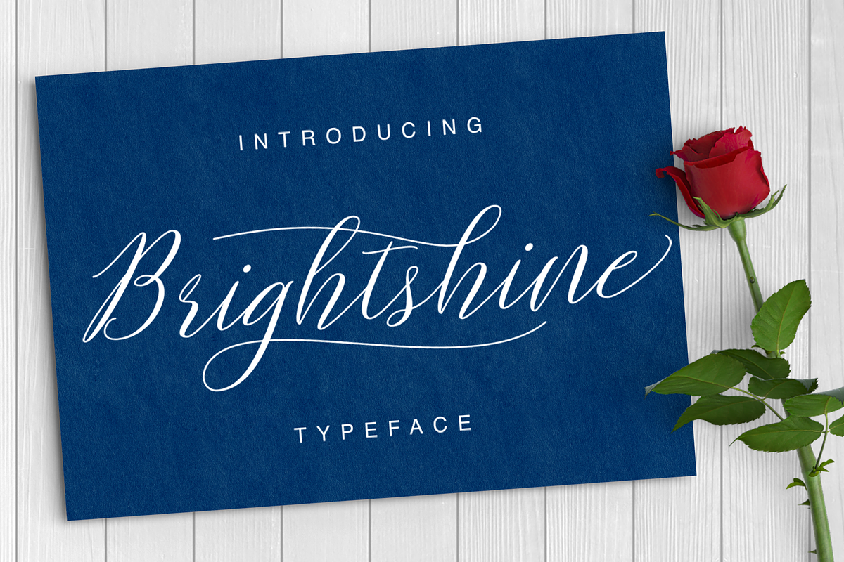 Brightshine Typeface