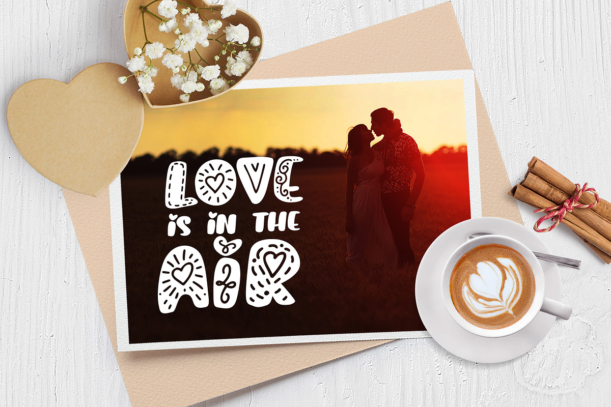 Font Bundle Handwritten Calligraphic, a Sans Serif Font by Happy Letters (Photo 12 of 18)