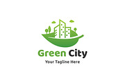 Green City Logo, a Branding & Logo Template by Martin-Jamez (Thumbnail 1 of 4)
