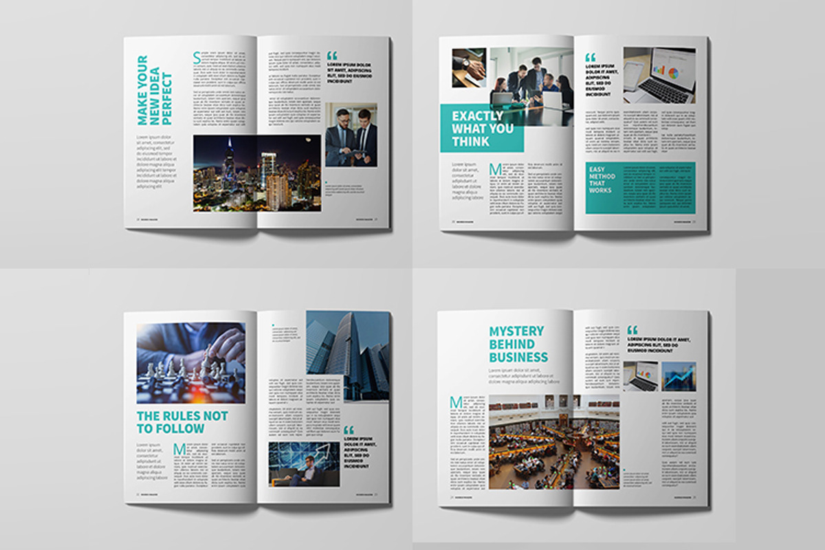 Business Magazine Template, a Magazine Template by xtratimebd (Photo 2 of 5)