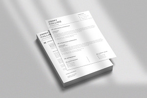 Modern CV Resume Design