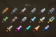 2D Icons - Casual Weapon, an Object Graphic by LAYERLAB (Thumbnail 6 of 10)