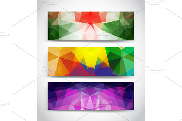 Triangular banners preview 2