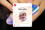 70 Nail Tech Instagram Templates, a Social Media Template by Adored Templates (Thumbnail 6 of 10)