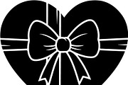 Black Heart Love Silhouette Icons Se, an Illustration by Designer_Momina (Thumbnail 2 of 18)