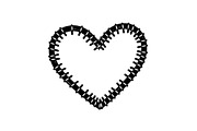 Stitched Heart Silhouette Vector Bun, an Illustration by Designs_River (Thumbnail 38 of 41)