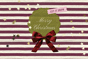 Crepe Paper Christmas Collage Kit, an Object Graphic by Anzhelika (Thumbnail 11 of 11)