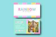 Colorful Business Card, a Business Card Template by SunshineStudioBoutique (Thumbnail 8 of 10)