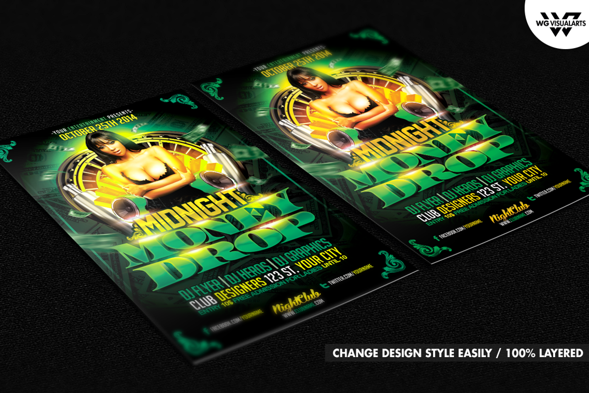 MONEY Flyer Template, a Flyer Template by WG DESIGN (Photo 2 of 4)