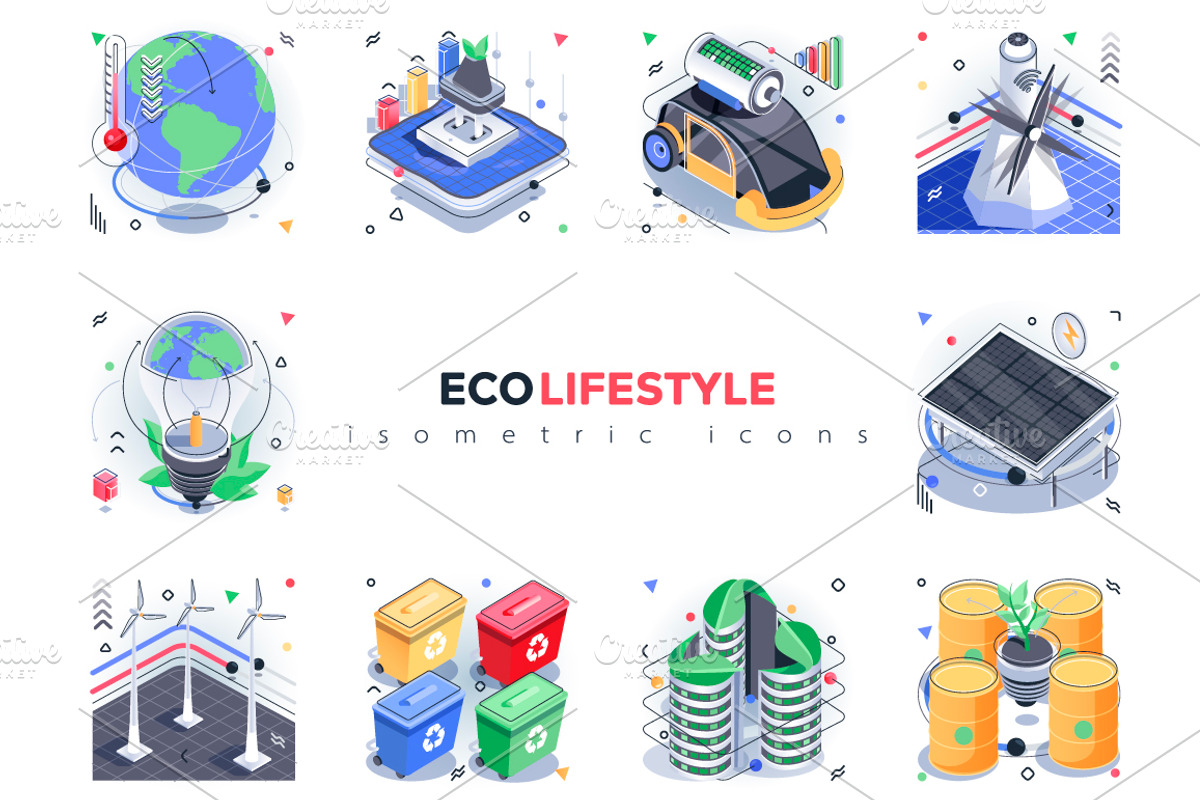 Conceptual Isometric Icons, a Solid Icon by alexdndz (Photo 3 of 11)