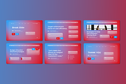 Glass Morph Marketing Google Slides, a Presentation Template by QR Design Studio (Thumbnail 3 of 3)