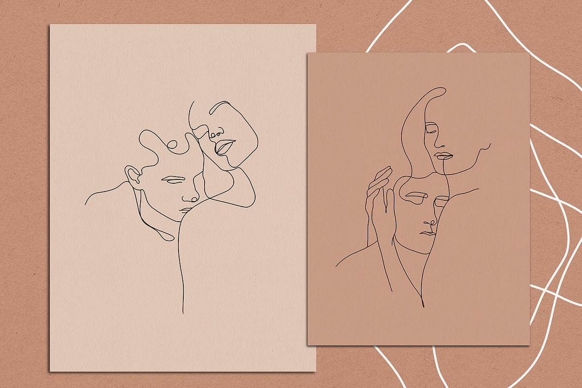 Only Love Line Art Posters, a Decorative Illustration by Miracles Everywhere (Photo 6 of 6)