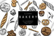 Bakery Hand Drawn Illustration, a Food Illustration by Hand drawn Boutique (Thumbnail 1 of 4)