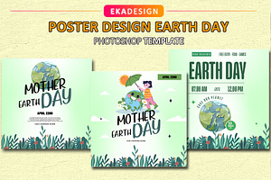 Poster Mother Earth Day