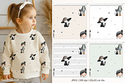Cat girl vibes Patterns & Clipart, a Person Illustration by GoldmoonUA (Thumbnail 2 of 5)