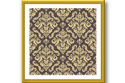 Orient Damask Seamless Background, a Pattern Graphic by FineArtStudio (Thumbnail 2 of 3)