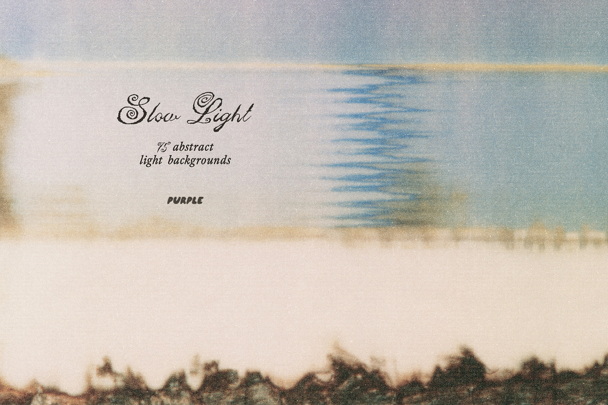 Slow Light: Abstract Backgrounds, a Background Graphic by Purple (Photo 6 of 9)