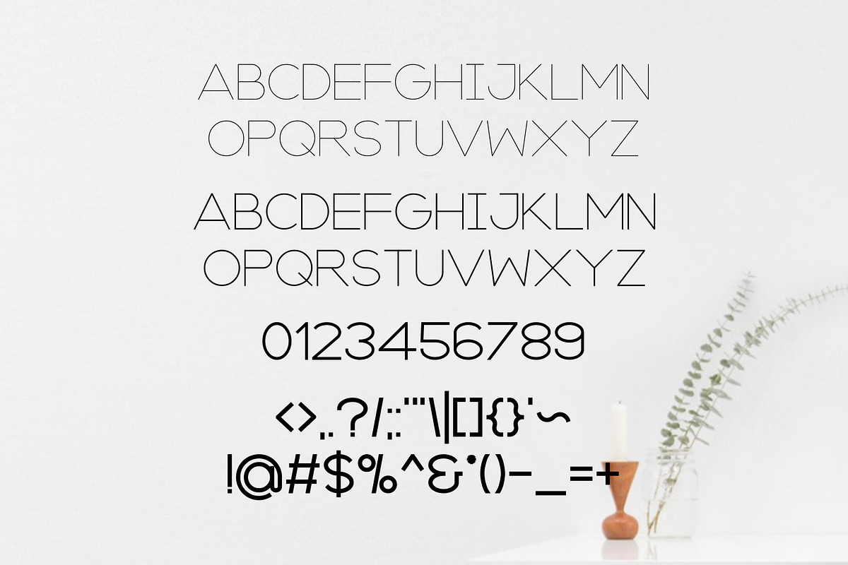 Axon | Minimalist Sans Serif Family, a Sans Serif Font by Graphicfresh (Photo 4 of 5)