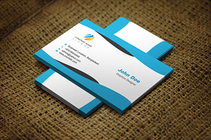 Bluhat Business Card Template