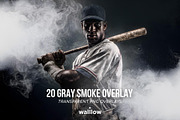 Transparent PNG Smoke overlay set, a Layer Style Add-On by Walllow Creatives (Thumbnail 3 of 6)