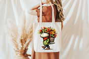 Funny Autumn Cat Clipart, a Seasonal Illustration by Designworld (Thumbnail 10 of 11)