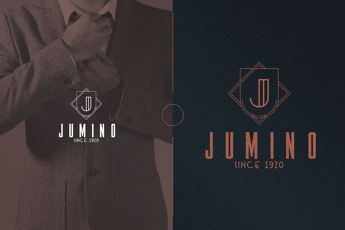Art Deco A-Z Logo Templates, a Branding & Logo Template by VP Fonts (Photo 11 of 29)