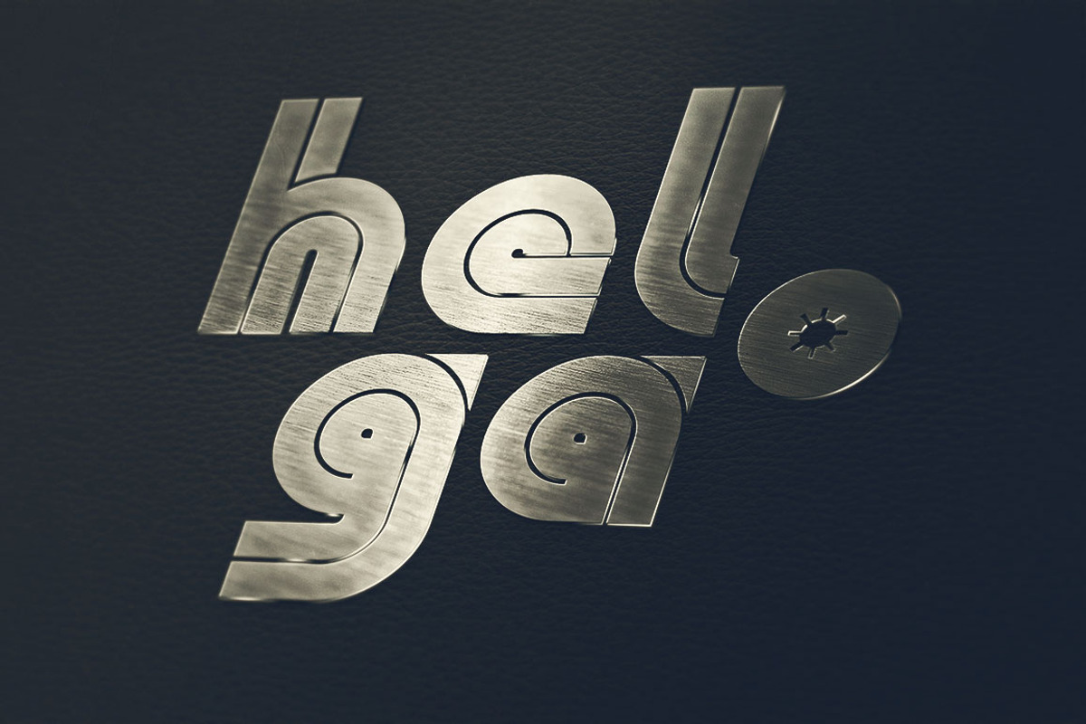 Helga - Display Font preview 2