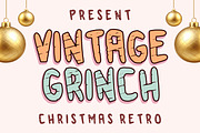 Vintage Grinch, a Font by Limited.studio (Thumbnail 1 of 6)
