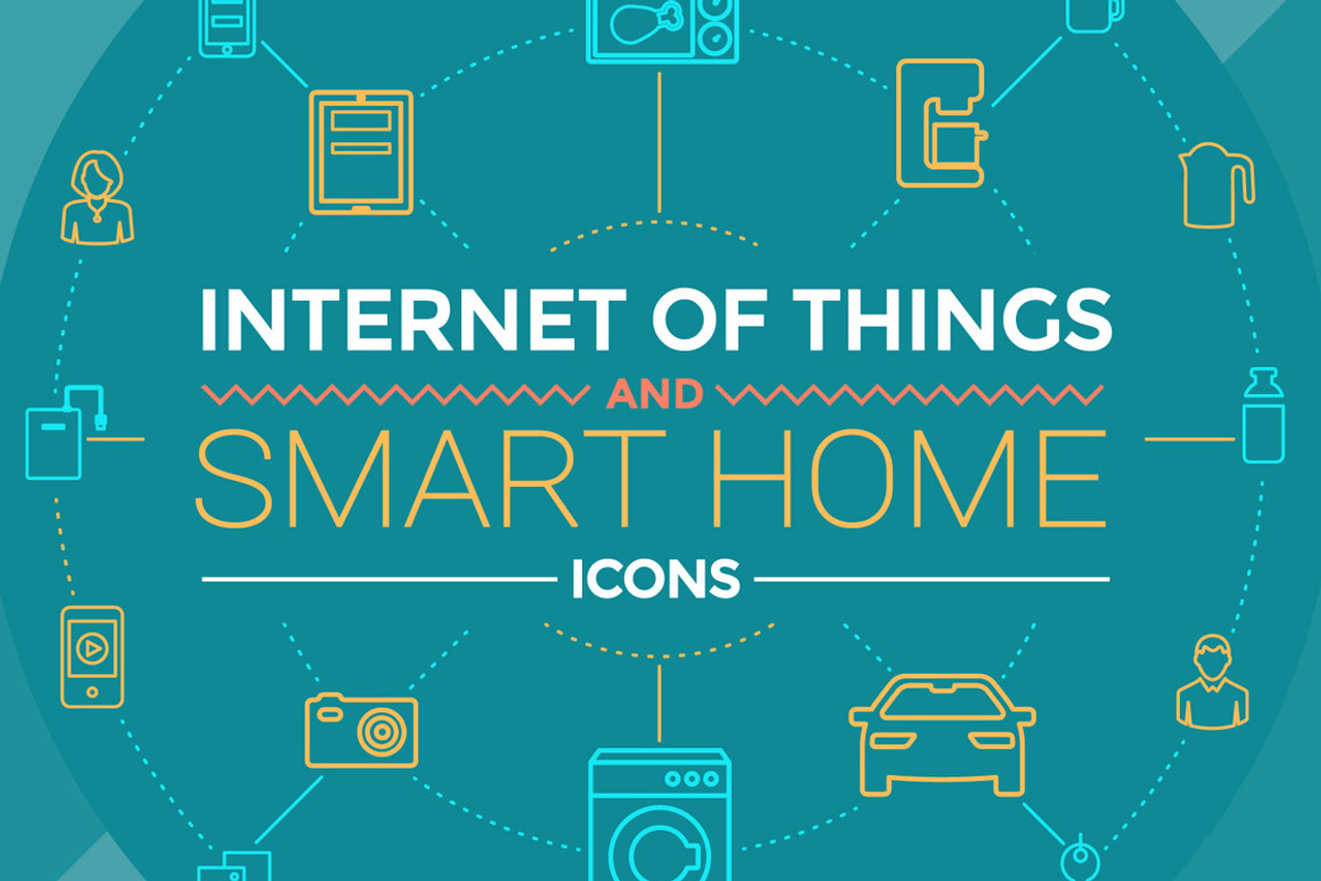 Internet Of Things Icons, an Icon by ConceptCafe (Photo 1 of 3)