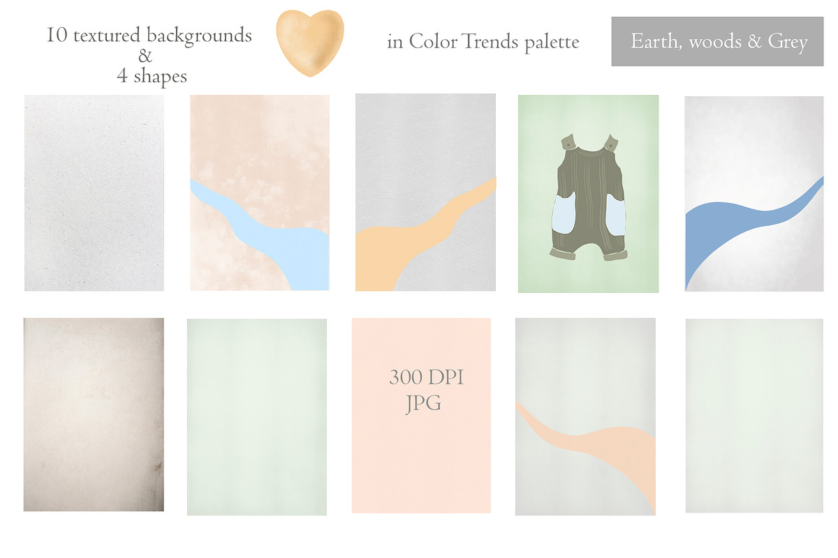 KIDS Modern Abstract Collection, a Decorative Illustration by ArtOLB (Photo 6 of 12)