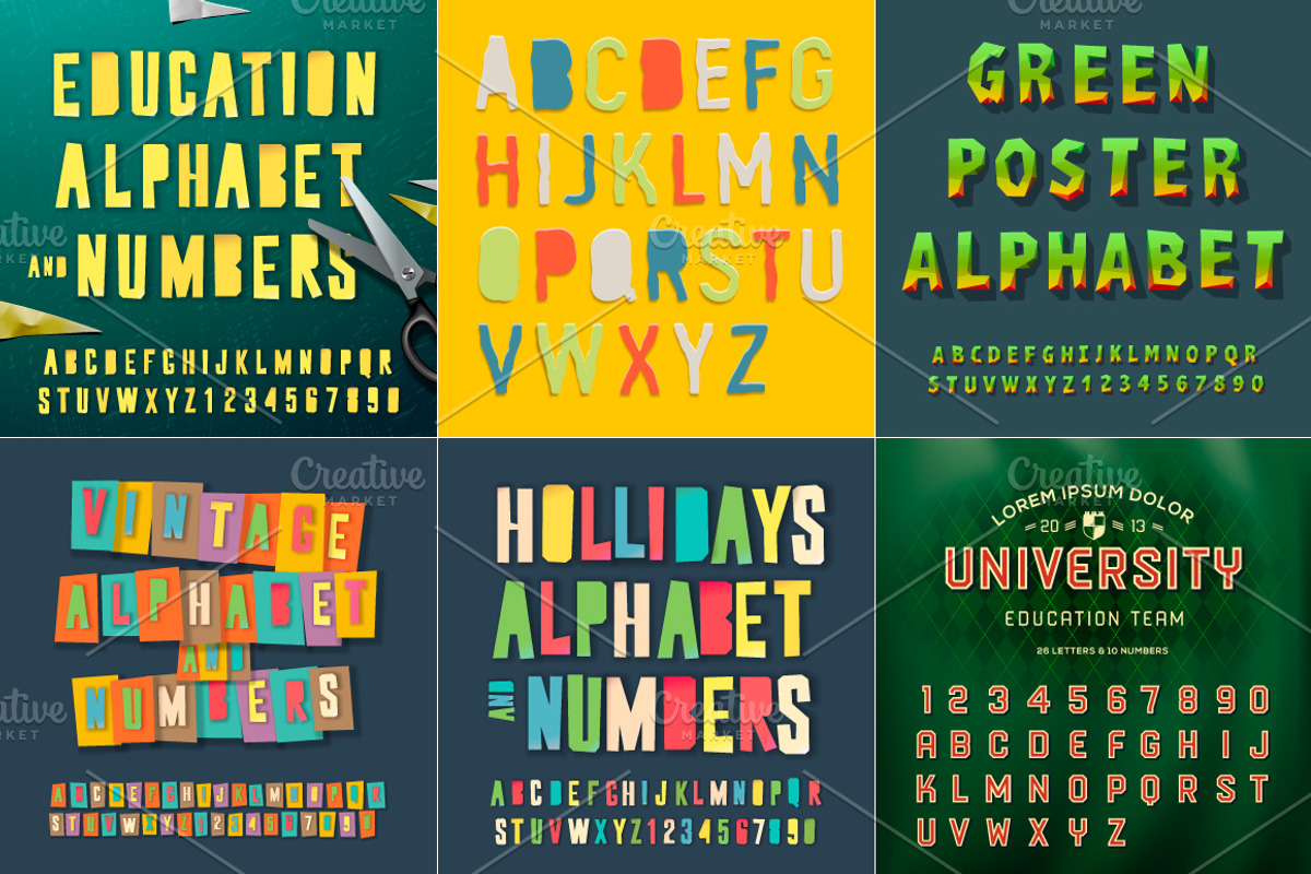 Big Bundle Alphabet & Numbers preview 6