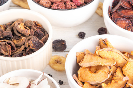 Freeze dried fruit berry