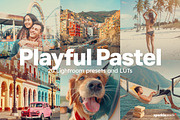 20 Playful Pastel Lightroom Presets, a Preset Add-On by SparkleStock (Thumbnail 1 of 12)