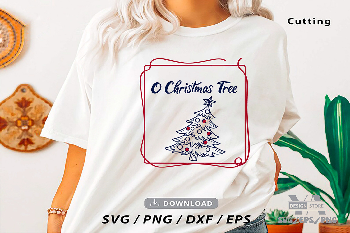 Christmas Frame Hand-drawn SVG Bundl, an Illustration by Ya_ Design Store (Photo 8 of 11)