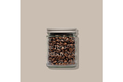 Coffee Bean Jar Mockup, a Cups & Container Mockup by Copal (Thumbnail 13 of 17)