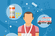 Medical Services Themes, a Healthcare Illustration by TAlex (Thumbnail 4 of 6)
