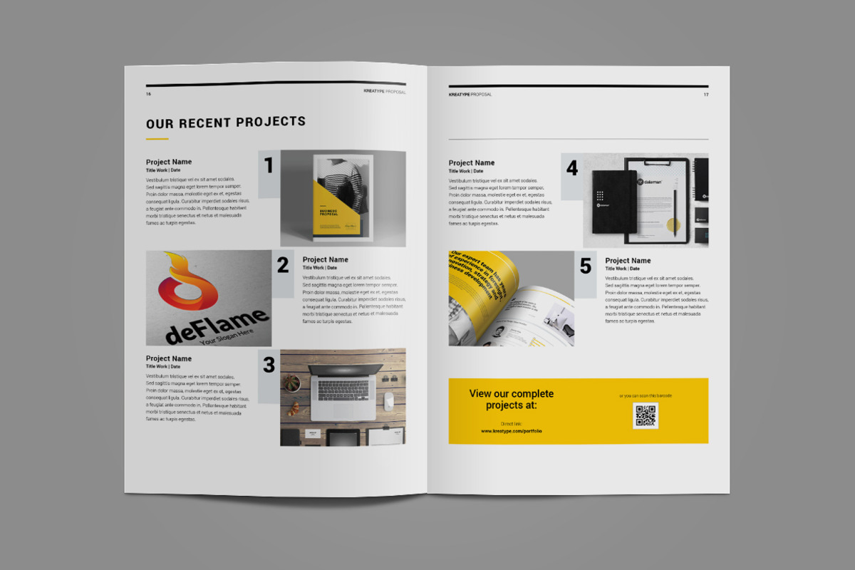 Kreatype Proposal, a Brochure Template by Kreatype Studio (Photo 14 of 20)