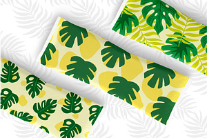 40 Jungle Vector Seamless Patters