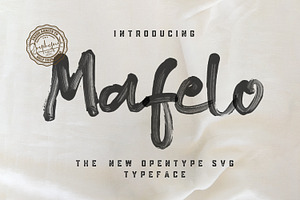 Mafelo SVG Font