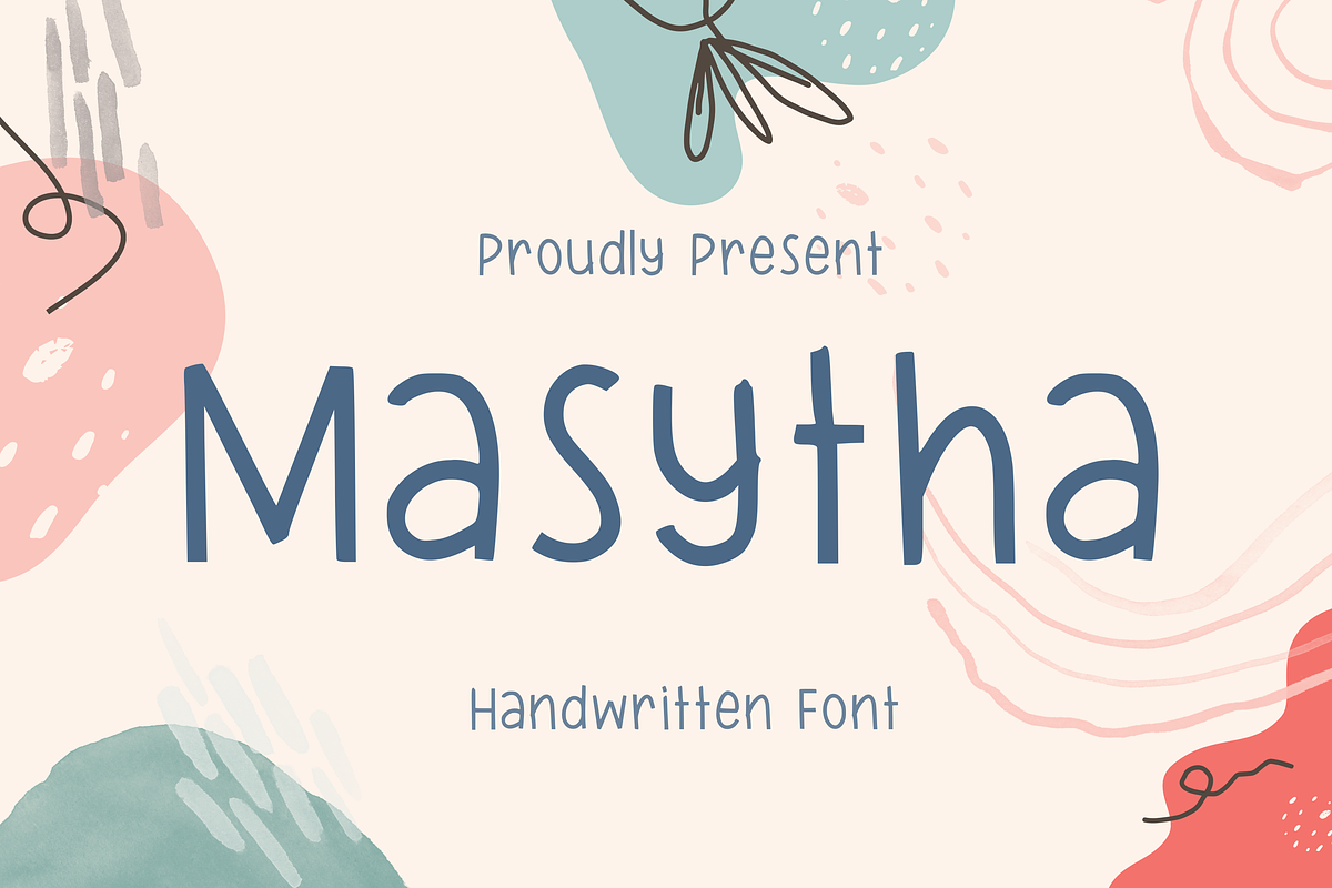 Mashyta Font, a Sans Serif Font by Aisyah (Photo 1 of 5)
