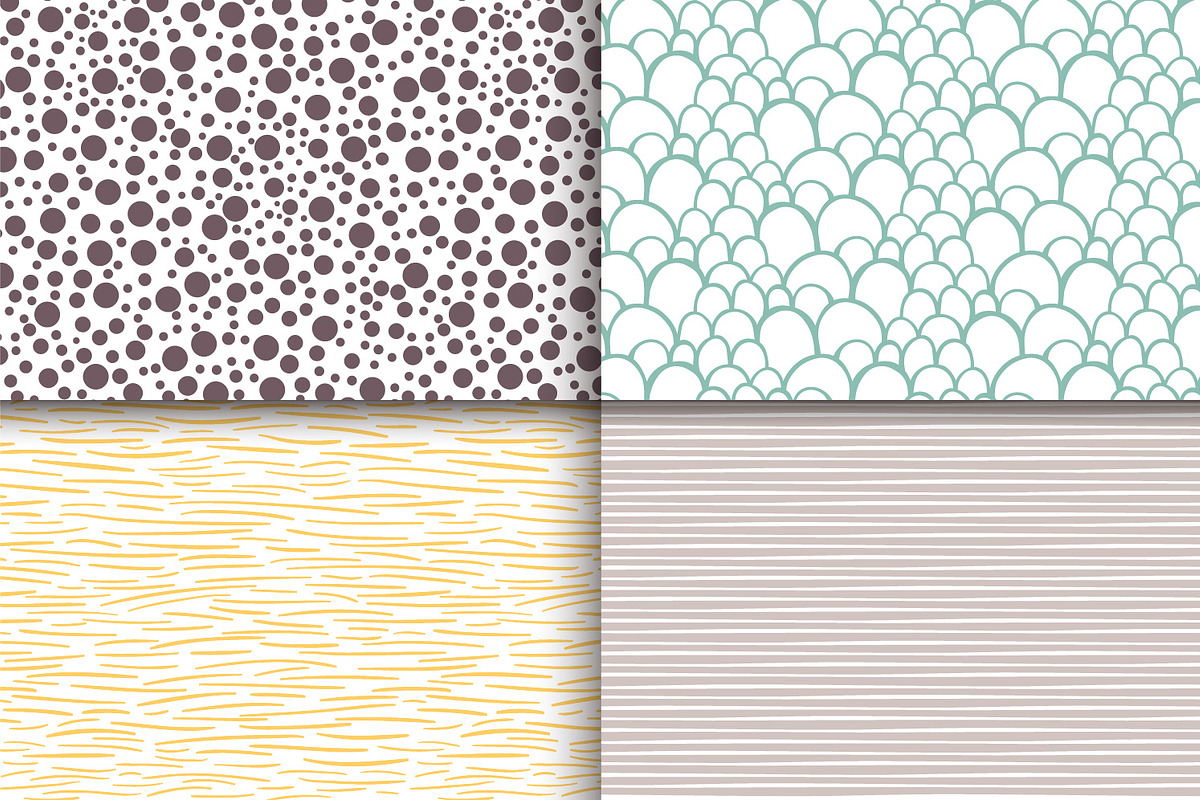 28 simple seamless patterns preview 3