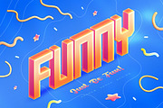 Funny Playful Text Effects, a Layer Style Add-On by Andrew Skoch Design (Thumbnail 3 of 9)