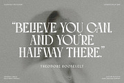 Tangled Rockaway Vintage Serif Font, a Serif Font by SilverStag Type Foundry (Thumbnail 13 of 18)