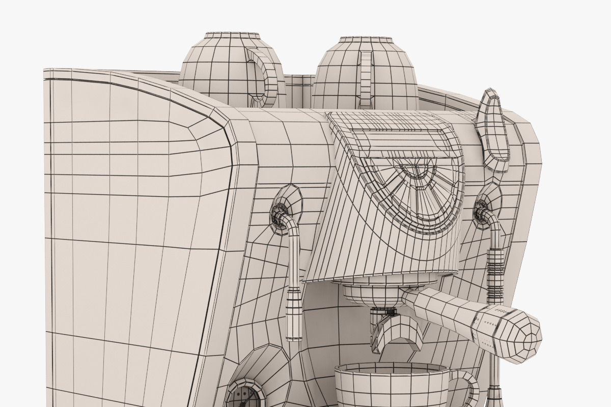 Espresso Machine Simonelli Musica, an Object 3D Model by Markelos (Photo 12 of 18)