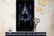The Nocturne Arcana Dark Tarot cards, a Decorative Illustration by ThatsDesignArt (Thumbnail 9 of 10)