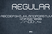 SAU, a Font by Ben Lueck Designs (Thumbnail 3 of 7)
