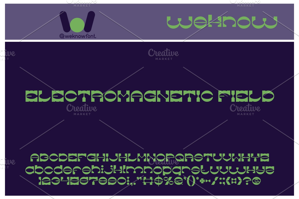 The Machine Gun Font, a Font by weknow (Photo 4 of 5)
