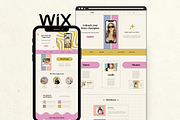 Wix Website Template Small Business, a Wix Template by Branding Babe Co. (Thumbnail 1 of 10)
